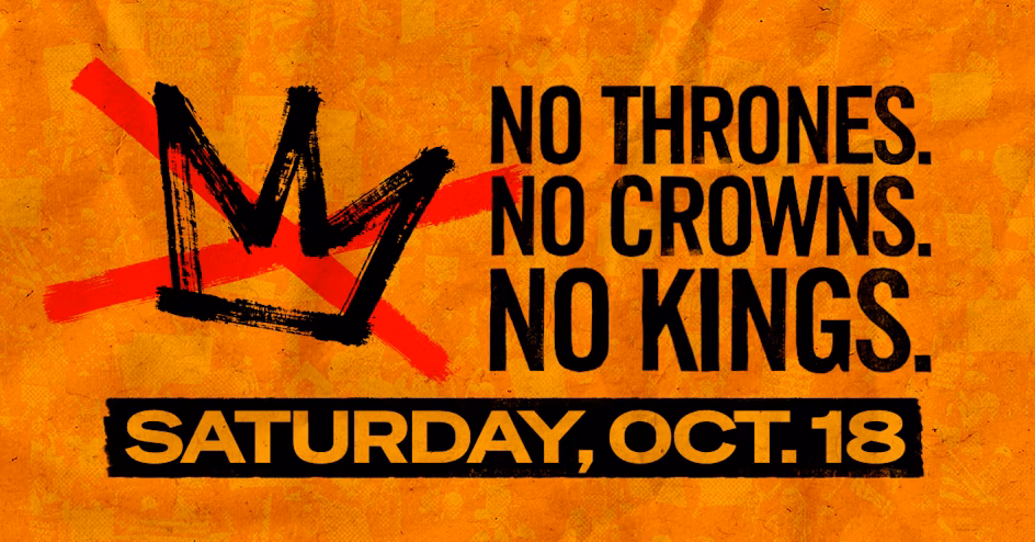 No Thrones, no crowns, no kings Sat Oct 18
